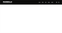 Desktop Screenshot of marbella-cosmetics.com